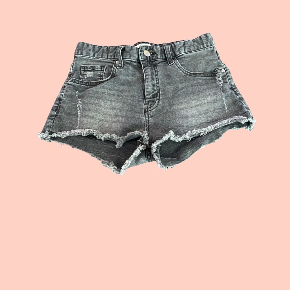 H&M Dark Gray Jean Shorts